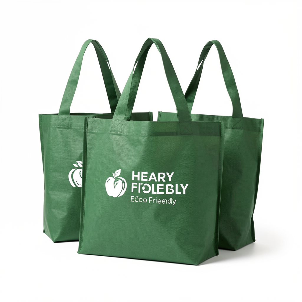 Reusable Grocery Bags (Foldable)